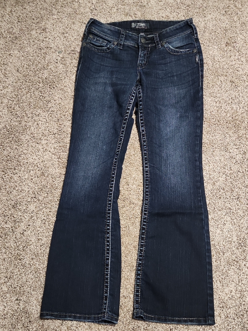 Suki Silver Jeans Women’s Dark Blue Bootcut Jeans Size 29